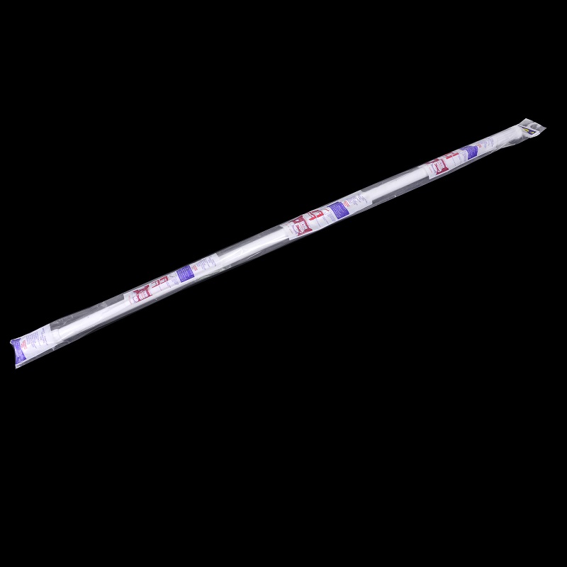 Non-punching telescopic clothes drying rod wardrobe support rod Aluminum curtain rod balcony drying rod bathroom shower curtain rod 110-200cmOPP bag