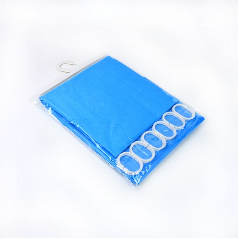 pe waterproof and mildew resistant detachable bathroom shower curtain Bathroom bathtub divider shower curtain curtain