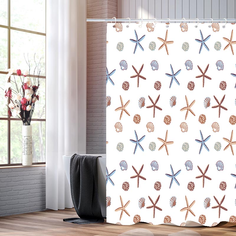pe waterproof and mildew resistant detachable bathroom shower curtain Bathroom bathtub divider shower curtain curtain full figure