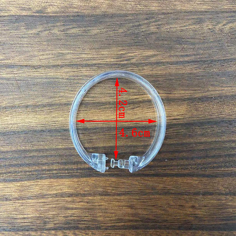 O Hook shower curtain hook Shower curtain ring transparent hook 12 Application Scenario